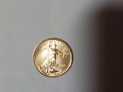 1998 $5 American Gold Eagle Uncirculated 1/10 oz Gold Coin
