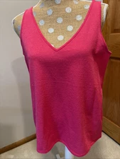Loft Pink Size Medium Tank Top