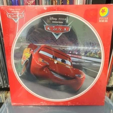 Cars - Original Pixar Movie Soundtrack Vinyl LP New Sealed Picture Disc LP