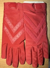 Isotoner Women's Fleece Unlined Stretch Classics Winter Glove - One Size, Red