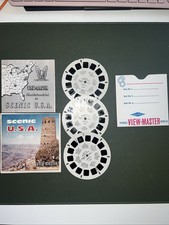 View-Master A996, Scenic USA, Souvenir Pak, 3 Reel Set