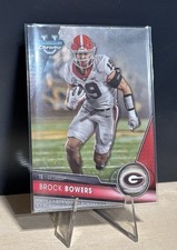 2023 Bowman University Chrome - Brock Bowers RC)