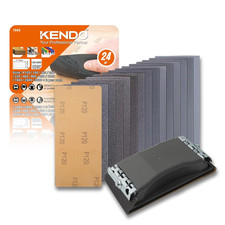 24pcs Wet Dry Sandpaper 120 To 3000 Grit Sand Paper Assortment For Wood Furni