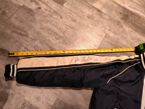 VTG Yamaha Skuter śnieżny Kurtka bomberka Rozmiar Medium Czarno-Biała Kołdra Podszewka - Zdjęcie 9 z 17