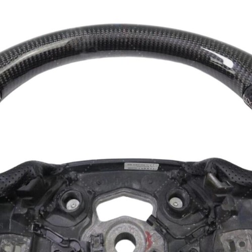 Carbon Fiber Steering Wheel Fit BMW G20 G30 X7 G05 X5 X6 G30 G80 No Heated - Foto 3 di 7