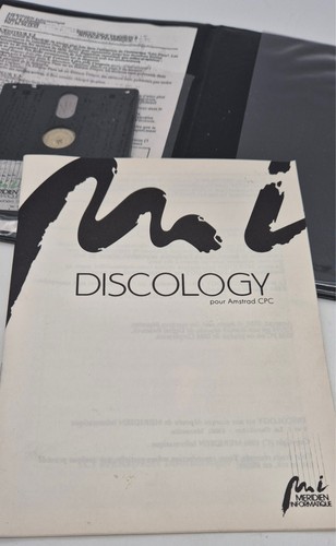 DISCOLOGY V5.1 (1987) MERIDIEN INFORMATIQUE ★ AMSTRAD CPC 664 6128 ★ Disquette ✅ - Bild 3 von 6