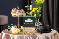 Black Tea, Cardamom Loose Leaf, 454G - Caffeinated & Sugar-Free