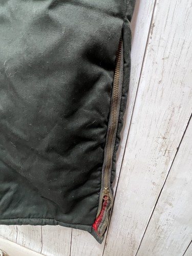 Vintage Walls Blizzard Pruf Insulated Coveralls XL One Piece Zip Jumpsuit USA - Picture 16 of 16