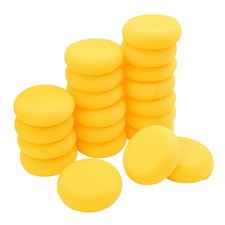 10pcs Round Synthetic Watercolor Artist Sponges For Painting Crafts Pottery