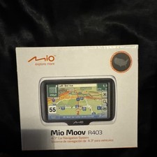 Mio Moov M400 Portable Car GPS Navigation Bundle Set 4.3" LCD Widescreen
