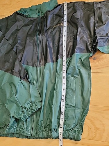 New VTG 90’s Arnold Palmer Mens Golf Rain Suit Sz L Green And Black Never Used - Picture 6 of 18