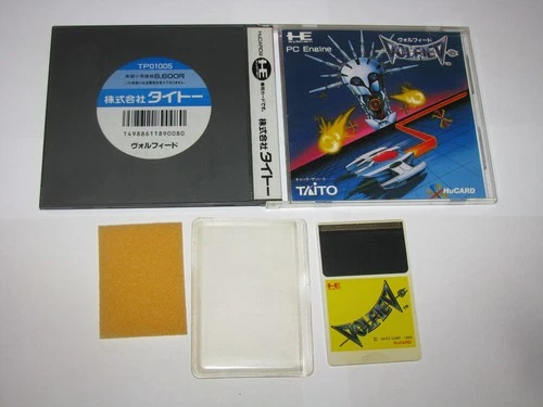 Volfied PC Engine HuCard Japan import US Seller