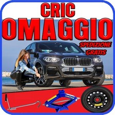 💥 Kit Ruotino di Scorta BMW X4 M-Sport G02 18” 5Fori Cric DOT2025 🛞