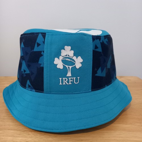 IRELAND Rugby Union Bucket Hat from Upcycled Official CANTERBURY shirt