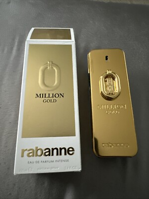 Paco Rabanne Men's Million Gold Intense EDP Spray 3.4 oz Fragrances