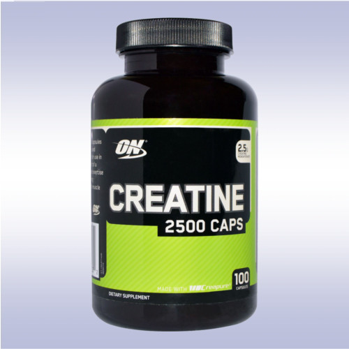 OPTIMUM NUTRITION CREATINE 2500 MG CAPS (100 CAPSULES) monohydrate creapure on