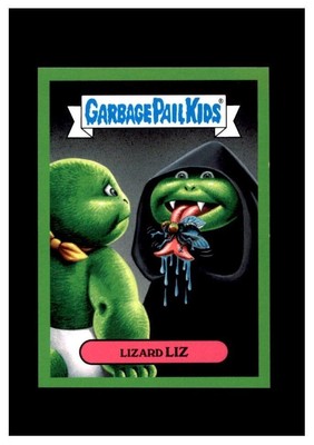 2018 GPK Memes KIM KONG Green Parallel Only 75 Made Garbage Pail Kids