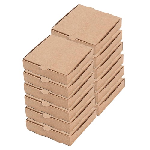 12pcs Takeout Pizza Preservation Box Thicken Paper Pizza Wrapping Box Pizza