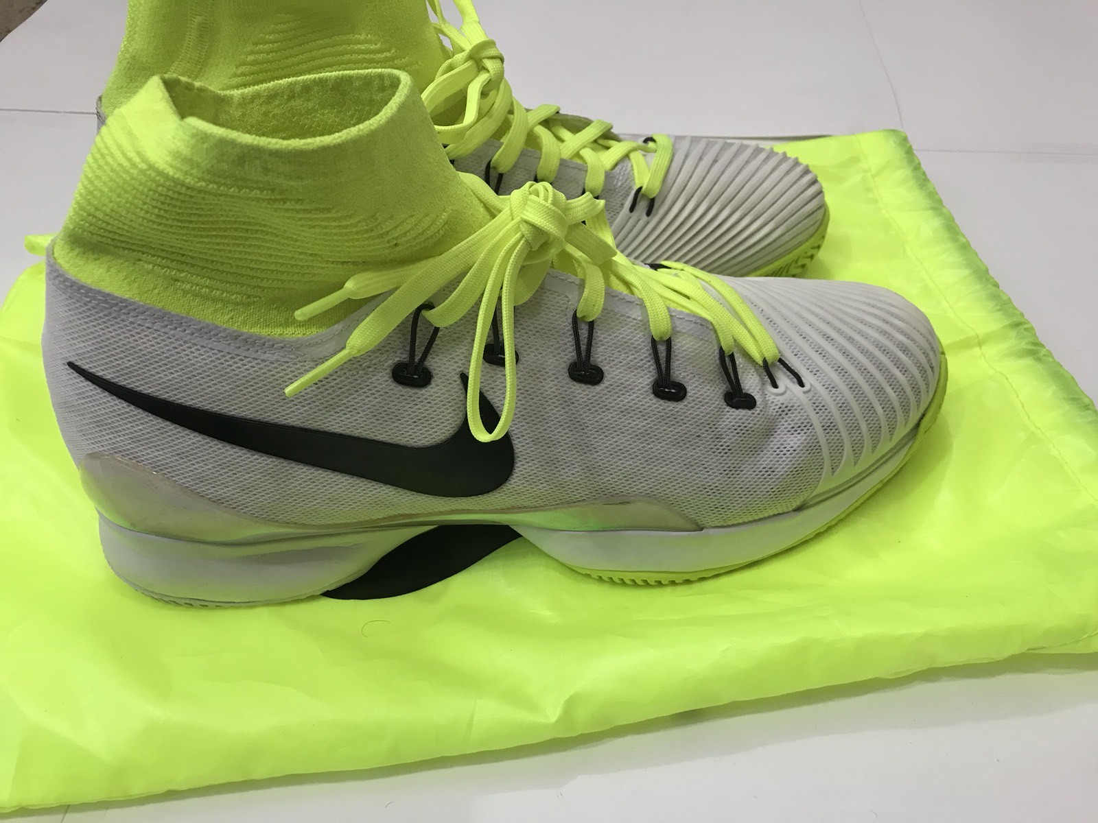 Nike Air Zoom ultrafly HC QS zapatillas Blanco / Volt 819692-1SZ 10,5 hombres Nike Air Zoom ultrafly HC QS zapatillas 10,5 Blanco / Volt 819692-1SZ 10,5 zapatillas hombres bfa0e9