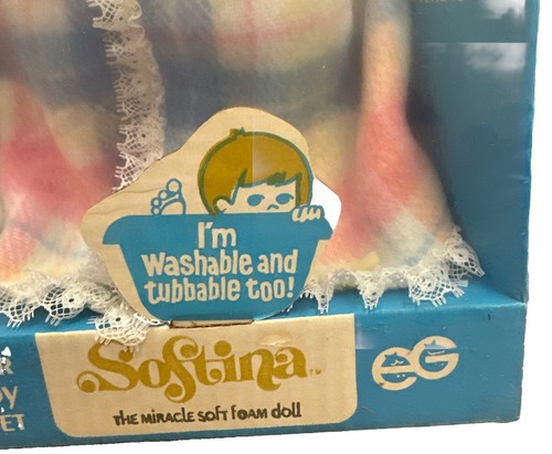 Vintage Baby Softina Doll - Brand New in Box - 1960s Advertising Gem! - Picture 4 of 19