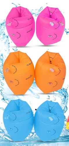 3 Set Of Floaties Inflatable Swim Arm Bands Rings Floats Tube Armlets for Kids. - Picture 1 of 10