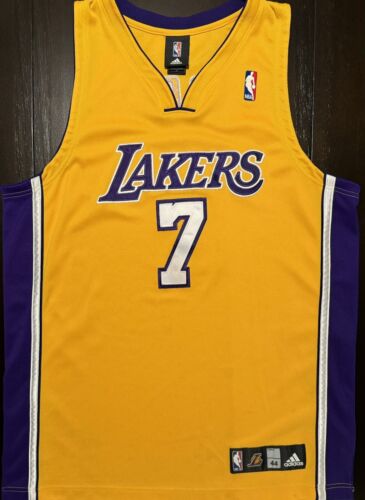 Authentic Vintage Adidas NBA Los Angeles Lakers Lamar Odom Basketball Jersey