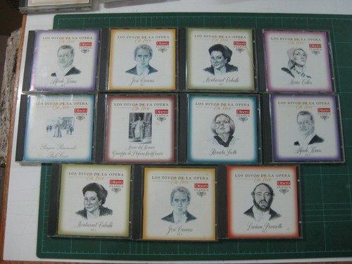 COLECCION 11 CD LOS DIVOS DE LA OPERA EN VIVO-DINERO CLASICA - Imagen 3 de 9