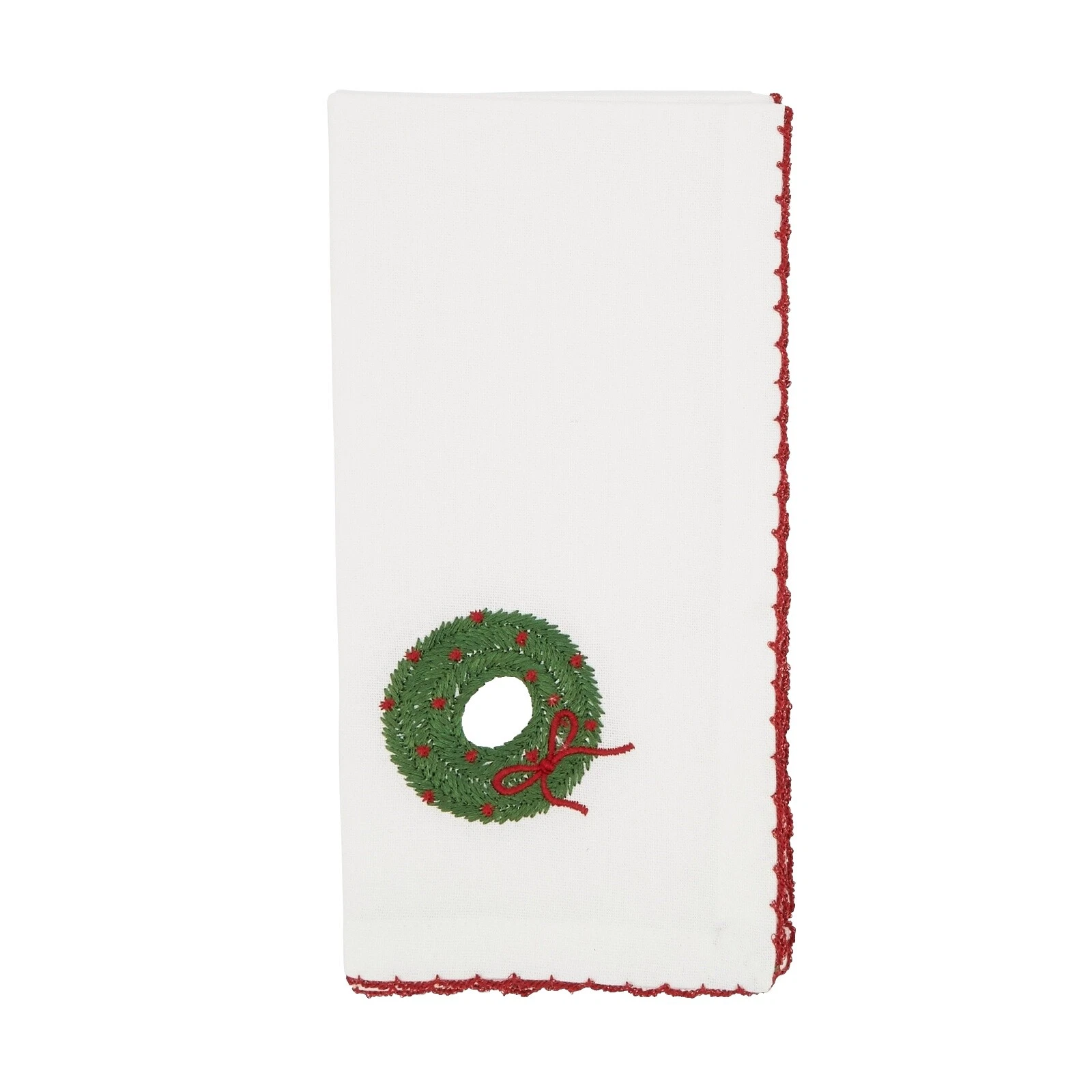 White Solid Rectangular Napkins