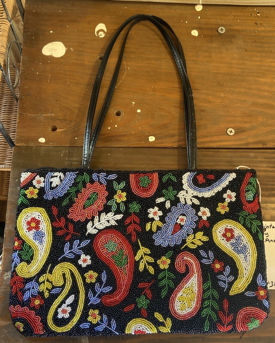 Vintage Another Y S original beaded handbag - Main Image