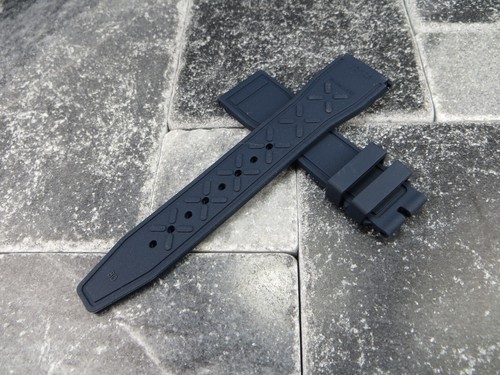 Neu 22mm Weichkautschukband Blau Taucher Uhrenarmband für IWC Big Pilot Portugieser - Bild 4 von 6