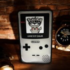 Game Boy Console Led Neon Sign 3D Printed Lamp Light Box Display for Gamers Desk