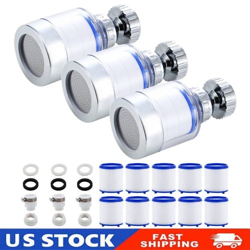 Sink Filter Water Faucet, Universal 360 ° Rotating Bathroom Faucet Water Filter
