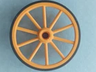 Playmobil Western - * yellow rear wheel D55x5 for stagecoach, gun