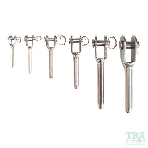 Swaged Fork Terminal Stainless