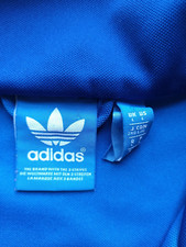 Adidas Firebird Jacke blau Retro Originals Chile Vintage blue Logo Sz. L