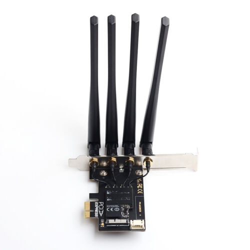 Do macOS Hackintosh 5G wifi BCM94360CD PCIE Adapter WiFi 802.11ac Karta biurkowa - Zdjęcie 9 z 10