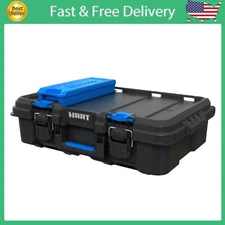 HART Stack System Tool Box with Small Blue Organizer & Dividers