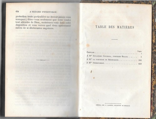 LETTRES de MADAME SWETCHINE à Contesse NESSELRODE & EDLING du COMTE FALLOUX 1873 - Picture 3 of 12