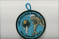 2001 Lake Wisconsin Yahara District Fall Camporee patch