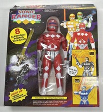 1990 SOMA RED RANGER SONIC RANGER POWER RANGERS ROBOCOP KO CLONE Untested