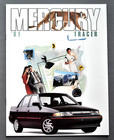 1991 Mercury Tracer Deluxe Sales Brochure Catalog ~ 24 Pages ~ 8.5" x 11"