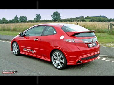 Honda Civic Type R 2.0 i-VTEC FN2 2007-2012 Cat-back Exhaust - Non-Resonated Honda Civic Type R 2.0 i-VTEC FN2 2007-2012 Cat-back Exhaust - Non-Resonated