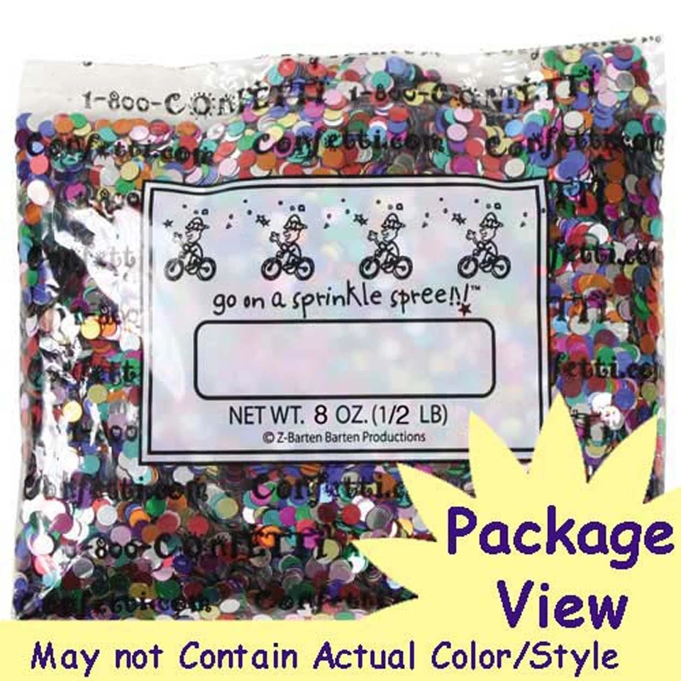 Confetti Fleur De Lis Mardi Gras Mix - 2 Pchs ou 1/2 lbs - FRETE GRÁTIS (9547) - Imagem 4 de 4