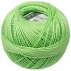 Lizbeth Egyptian Cotton Crochet Thread Size 3 Color 679 Lime Green