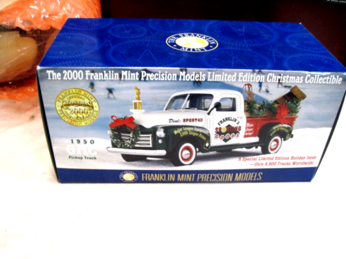 franklin mint xmas truck/never opened/new/2000 - Picture 4 of 4