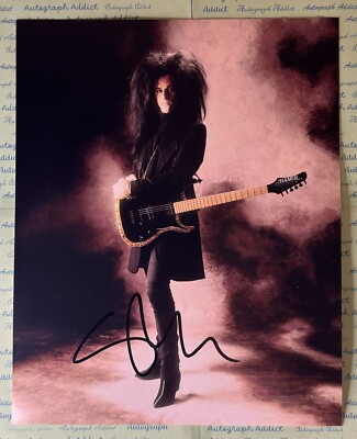 STEVE STEVENS signed 8x10 photo - Guitarist Billy Idol