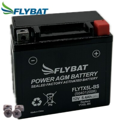 Batterie für Generic XOR 50 2 Co 12 FlyBat FLYTX5L-BS / YTX5L-BS AGM geschlossen