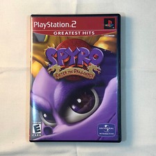 Spyro Enter the Dragonfly (Greatest Hits, PlayStation 2 PS2) Complete w/ Manual