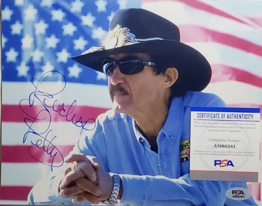 Richard Petty Signed 8x10 Photo Nascar Photograph Autograph Auto PSA/DNA GOAT B