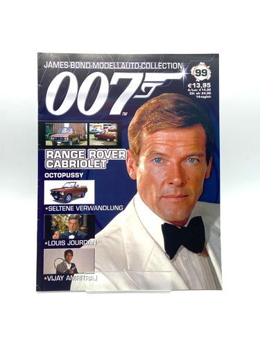 James Bond Modellauto-Collection Nr. 99 Range Rover Cabriolet mit Heft Top ✅ - Bild 2 von 6